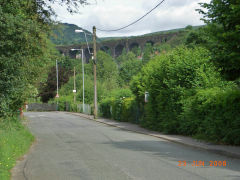 
Talywain Viaduct from the incline, June 2008